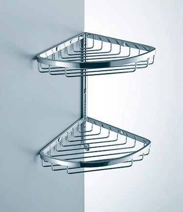 Doppelter Duschkorb mit Haken (55MM)