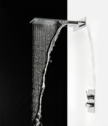 Duschkopf mit Regen- & Wasserfallfunktion (77P)