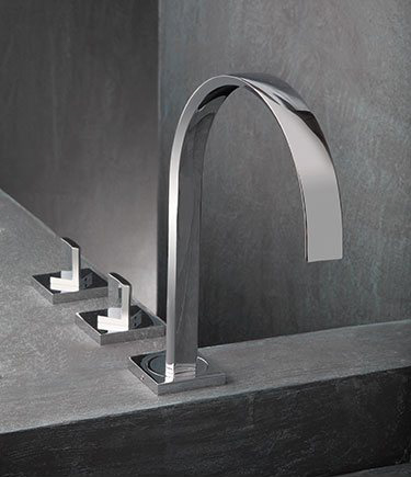 Torino Randmontierte Waschbecken- & Wannenfüllarmatur (42F)