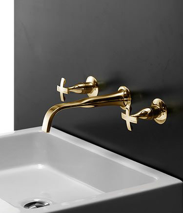 Coox Goldene Armaturen-Kollektion