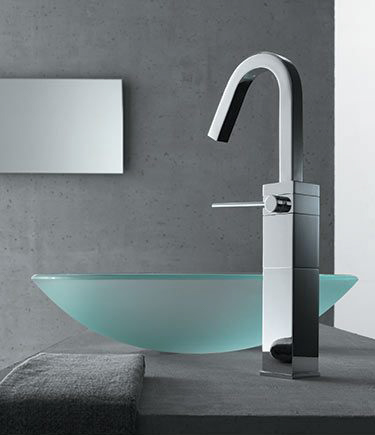 Cube Hohe Waschbecken-Mischarmatur (40B)