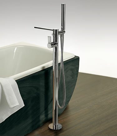 Loft Freistehende Wannenfüllarmatur mit Duschbrause (37H)